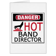 Danger, Hot Band Director! Cards