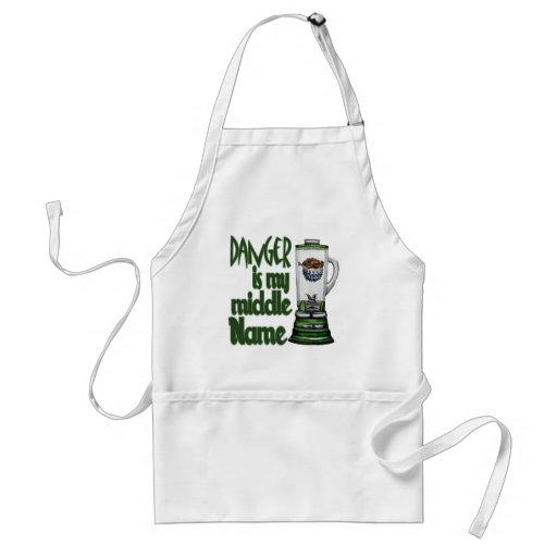 Danger Is My Middle Name Apron