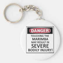 Danger Marimba Keychains