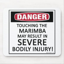 Danger Marimba Mouse Pad