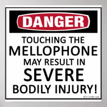 Danger Mellophone Posters