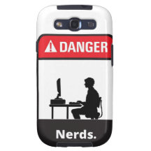 Danger Nerd Alert Samsung Galaxy S3 Cover