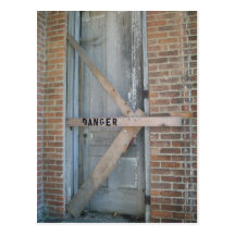 Danger Postcard