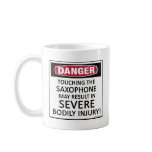 Danger Saxophone mugs