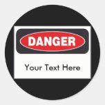 Danger Stickers - Customize!