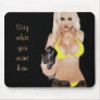 Dangerous Blonde - Femme Fatale Maousepad