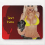 Dangerous Blonde - Femme Fatale Maousepad