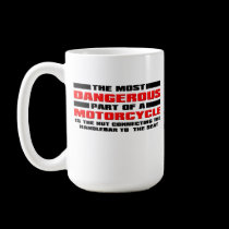Dangerous Nut Funny Motorcycle Dirt Bike Motocross mugs