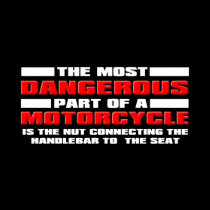 Dangerous Nut Funny Motorcycle Dirt Bike Motocross posters
