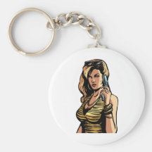 Dangerous Woman Keychain