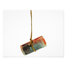 Dangling Australian Dollar Custom Announcement