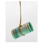 Dangling Indonesian rupiah Letterhead