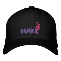 Danica's Music Embroidered Baseball Caps