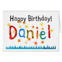 'Daniel' Birthday Card