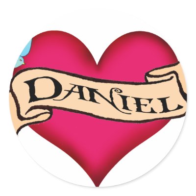 Daniel - Custom Heart Tattoo T-shirts & Gifts by customtattoogifts