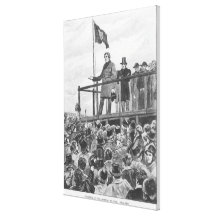 Daniel O'Connel  at the meeting at Trim Gallery Wrapped Canvas