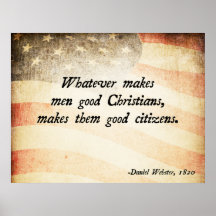 Daniel Webster Christian Posters