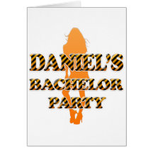 Daniel's Bachelor Party Cards