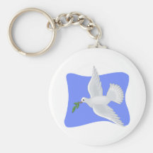 Danika Dove Keychain