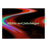 Danish Happy Birthday Card