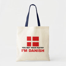 Danish Pastry Canvas Bags