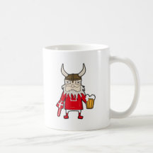 Danish Viking Fan Coffee Mugs