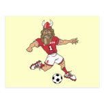 Danish Viking Soccer players tees and gifts Post Cards