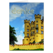 Danke Greeting Card