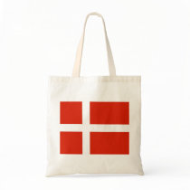 Dannebrog; The Official Flag of Denmark Canvas Bag