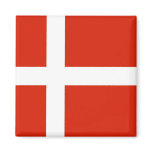 Dannebrog; The Official Flag of Denmark Refrigerator Magnets
