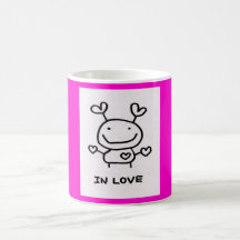 Dans l'amour tasse à café