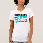 Dans le combat pour le syndrome de Tourette de tra t-shirts