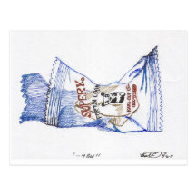 Dans le lit cartes postales