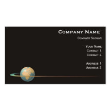 Dans le monde entier carte de visite