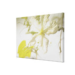 Dans mon jardin, fleur de relief de courge impressions sur toile