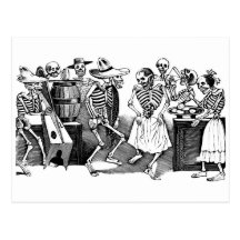 "Dansant le Jarabe dans l'autre monde " Cartes Postales