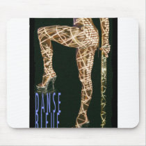 DANSE BLEUE - Pole Dancer Mouse Pads