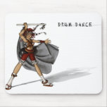 Danse de tambour tapis de souris