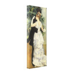 Danse de ville par Renoir, art vintage d'impressio Toiles Tendues