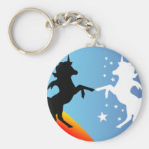 Danse des licornes porte-clefs