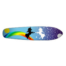 "Danse des licornes " Skateboards Personnalisés