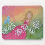 Danse du papillon - art Mousepad d'enfants Tapis De Souris