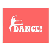 danse moderne carte postale
