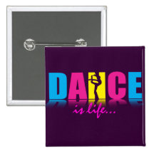 Danseur personnalisé de danse pin's