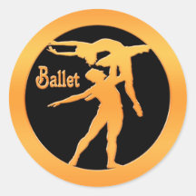 Danseurs classiques autocollants