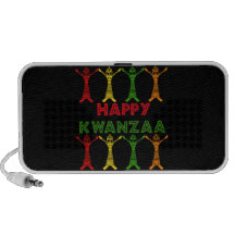 Danseurs de Kwanzaa Haut-parleurs Mobiles