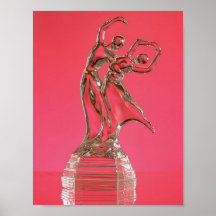 Danseurs roses posters