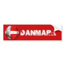 Dansk Fudbold Tees and gifts Bumper Stickers