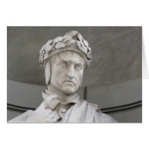 Dante Alighieri Blank Note Card