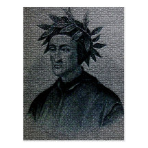 Dante Alighieri Portrait Post Card